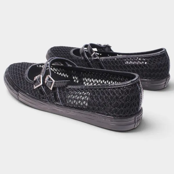Converse Dainty Mary Jane Knit Black Womens 9 A16567C - Image 5