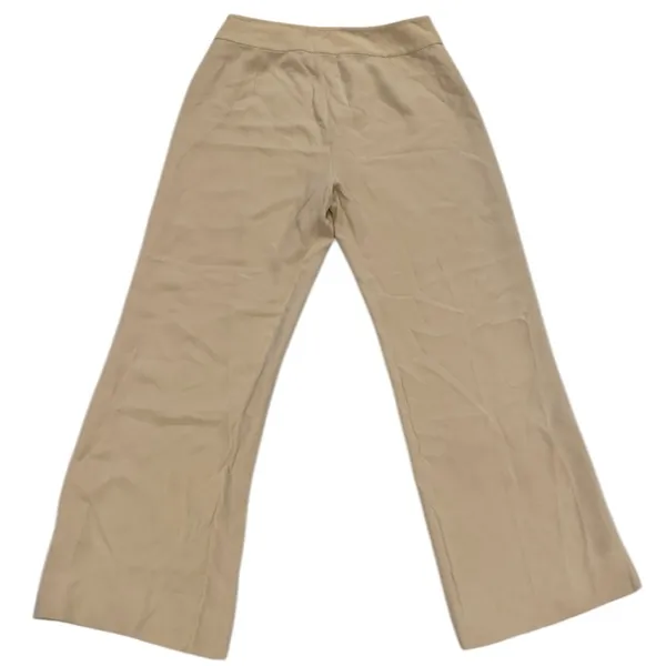 Banana Republic Womans Camden Tan Wide Leg Dress Pants Size 10 - Image 4