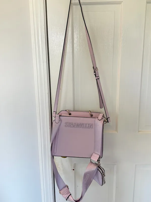 Steve Madden Purse Crossbody Purple Light - Image 3