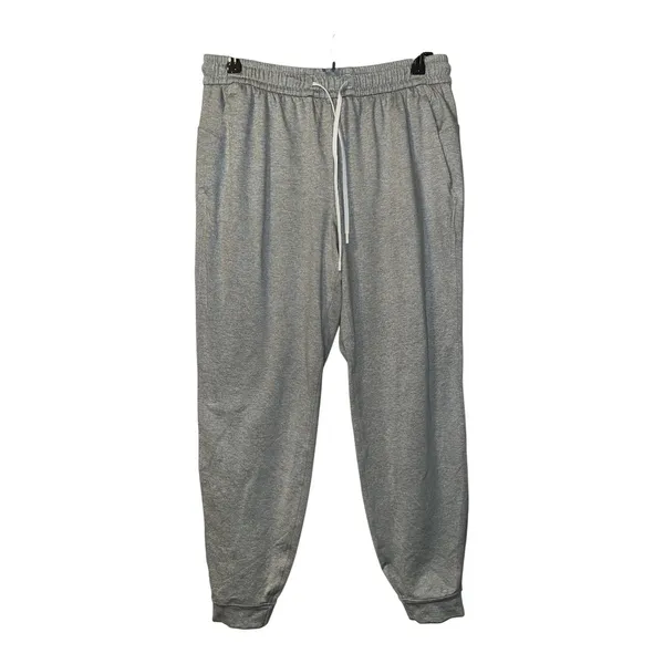 Lululemon Gray Soft Jersey Classic Fit Mid-Rise Jogger, Womens‎ Size 10 - Image 2