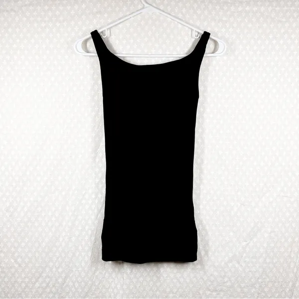 Blanqi Black Belly Support Maternity‎ Tank Top Size undefined - Image 2
