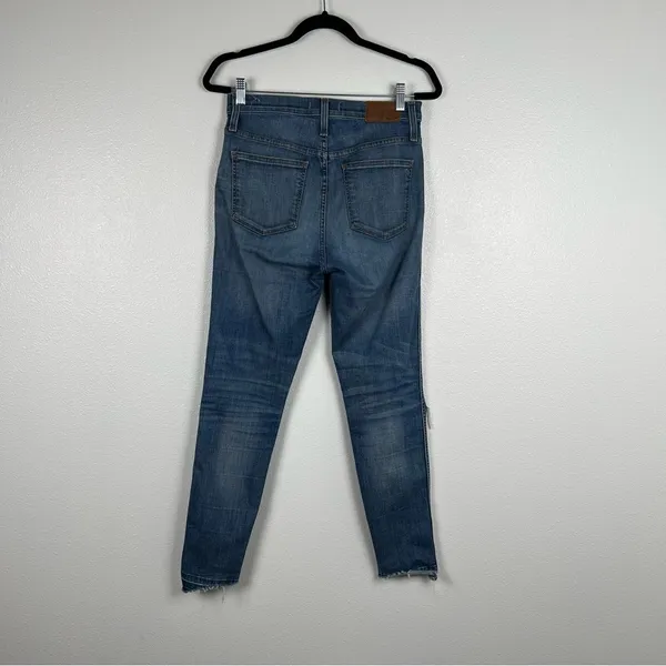 Madewell High‎ Rise Skinny Distressed Jeans - Image 3