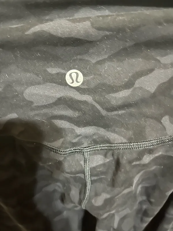 Lululemon Athletic Black Camo Leggings  - Image 4