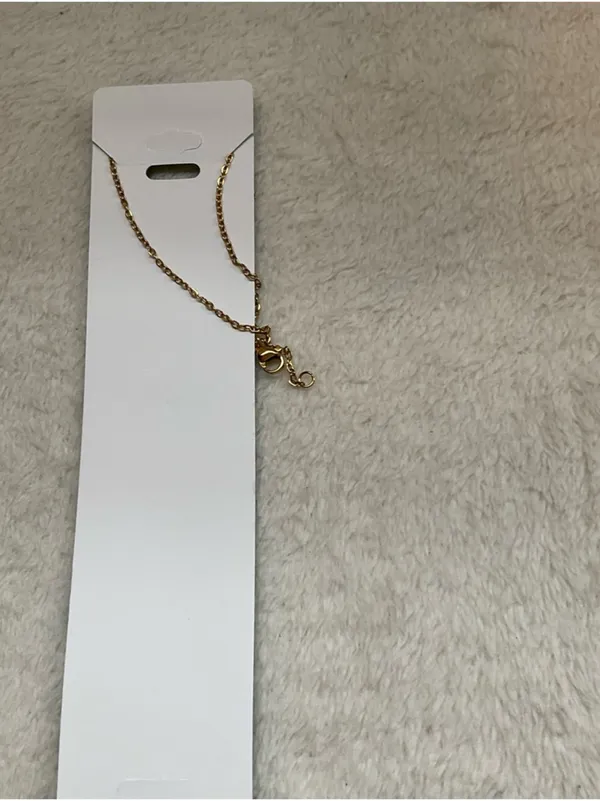 Mint Gold-tone Cross Necklace with Mint Card - Image 4
