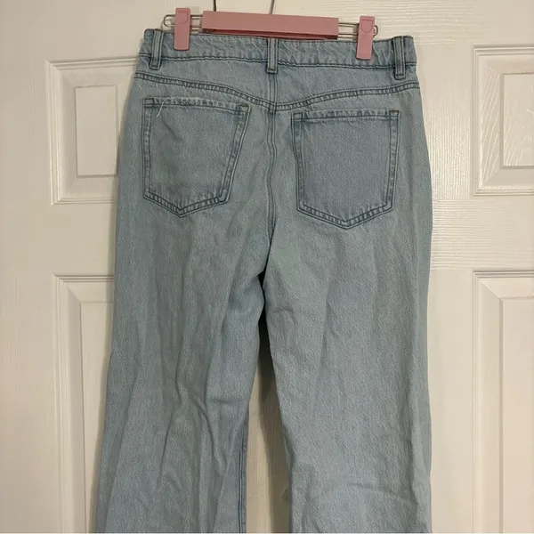 Garage Wide Leg Lightwash Jeans - Image 3