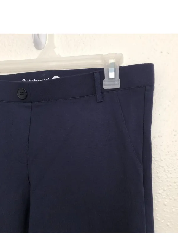 Betabrand Navy Blue flare Dress Pants Yoga Pants Medium Long work trousers - Image 7