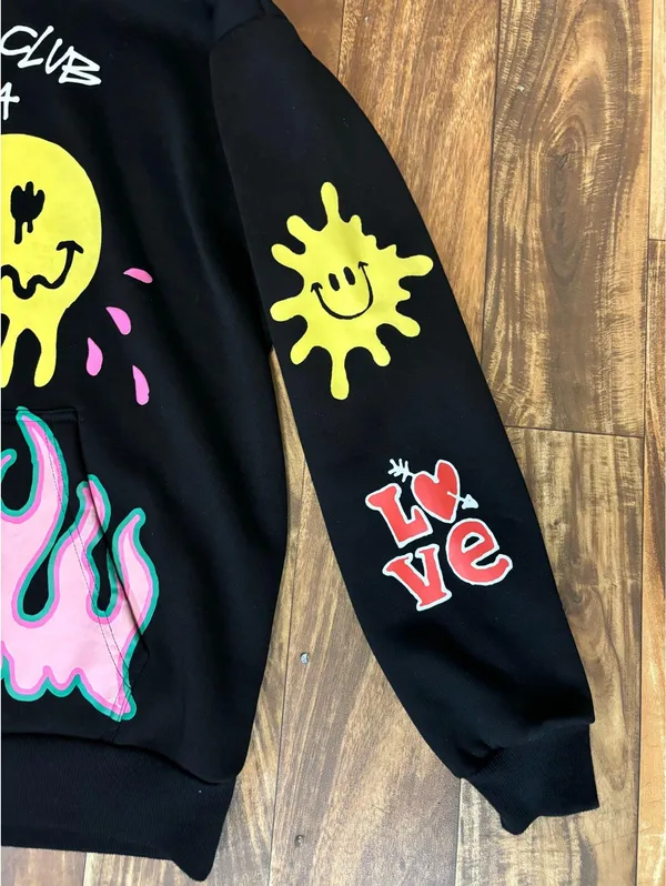 Pacsun Self Care Club Hoodie - Image 4
