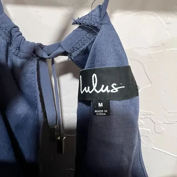 Be Mellow Denim Blue Maxi Dress - Image 6