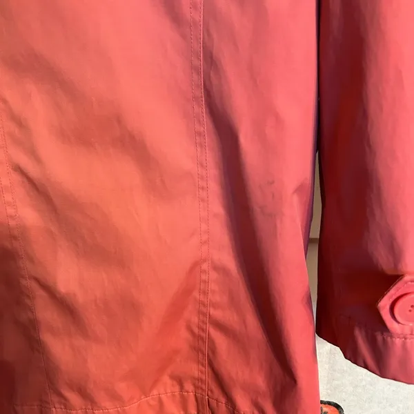 Fun Pink Raincoat with Hood to Keep you Warm, Dry & Happy on ☔️ Days - Image 5