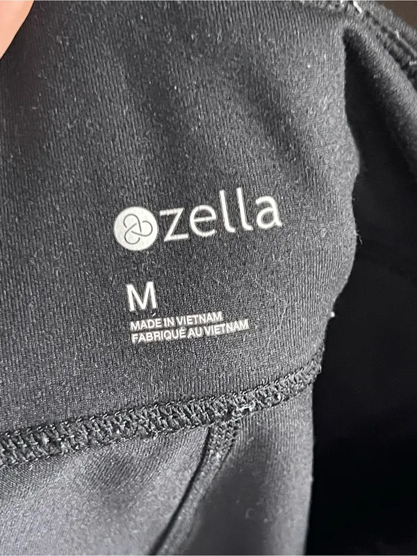 ZELLA | Black Leggings with Side Pockets Sz M - Image 6