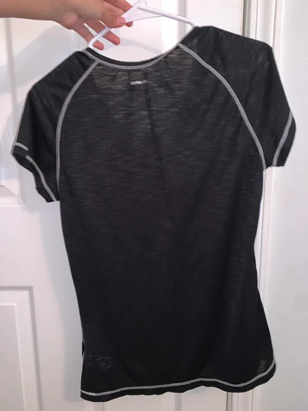 Adidas Black Workout Top - Image 2