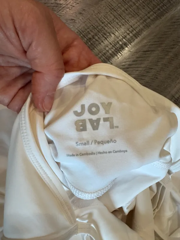 JoyLab White Athletic Dress- size small - Image 4
