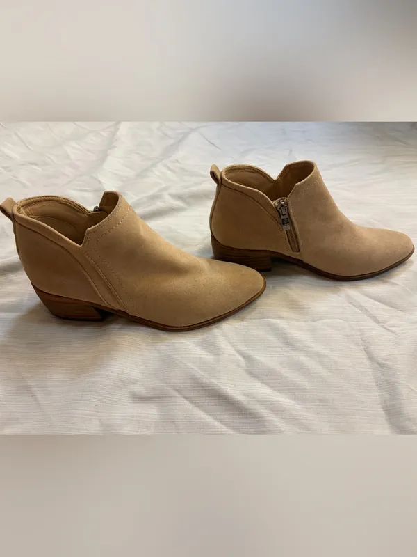 Arider Girl Faux Suede Ankle Booties - Image 3
