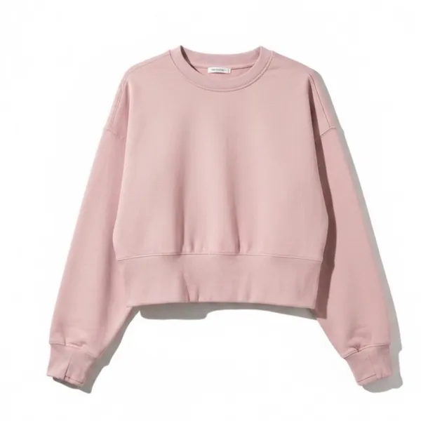 Athleta Retroterry Crewneck‎ Sweatshirt Women Small Smoked Mauve Dolman - Image 3