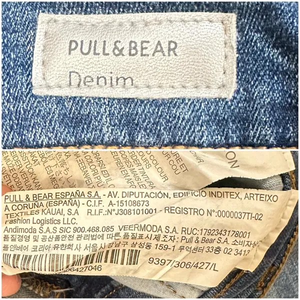 Pull & Bear Mini Jean Skirt Size 27 - Image 4
