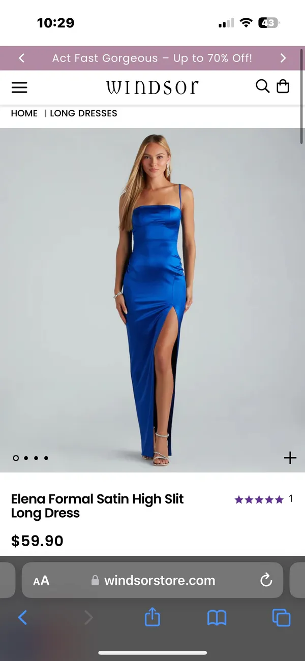 Windsor Prom Dress - Image 3