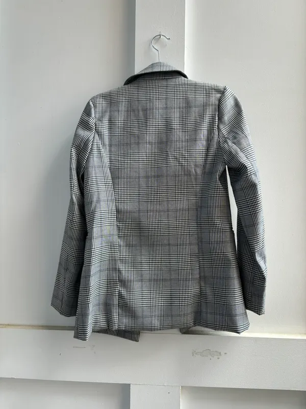 Princess Polly Cloe Fanti Blazer Grey - Image 7