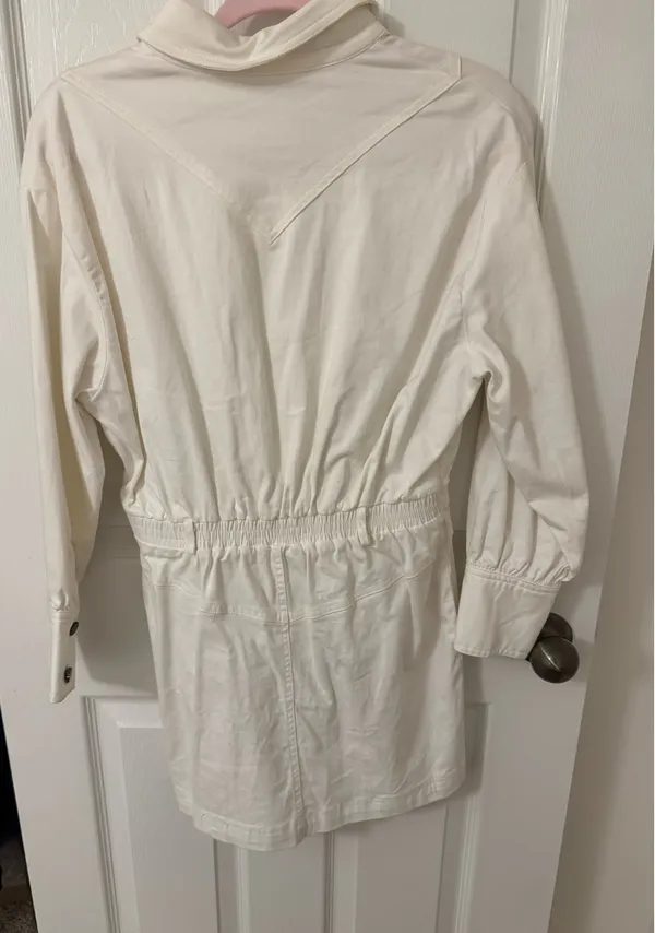 White denim dress Size M - Image 4