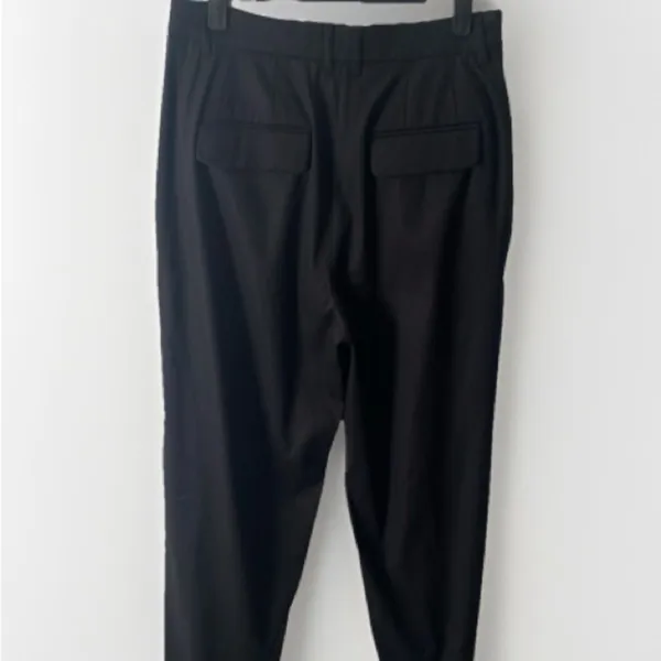 Kaia x Zara NWT Full Length Pants Womens XS Pleated Black Trousers Career Masc - Image 13