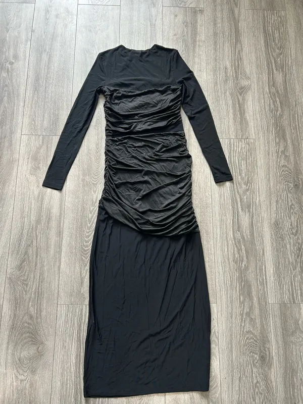 Showpo New Sahara Midi Dress Long Sleeve Mesh Dress Size Small MSRP $99 - Image 9