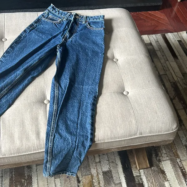 Zara Blue Denim Straight Leg Jean Size‎ 0 - Image 2