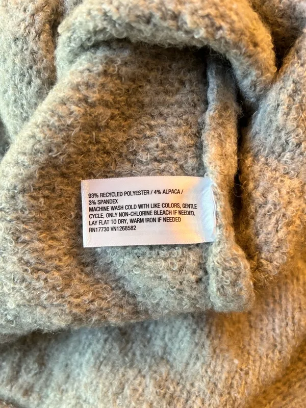 Target Light Heather Gray Short-Sleeve Crewneck Sweater - Image 4