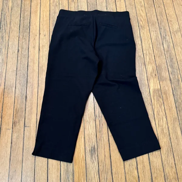 Torrid Cropped Pants‎ Stretch Career Casual Black Torrid Size 0 - Image 2