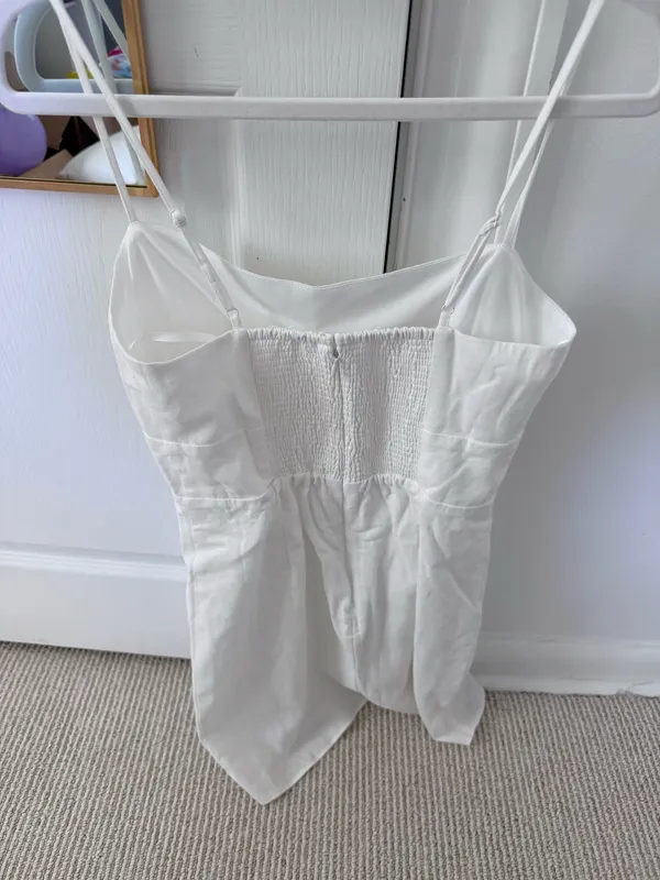 Altard State Matilda White Mini Dress - Image 4