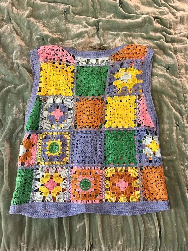 Boutique Crochet Vest Top - Image 2