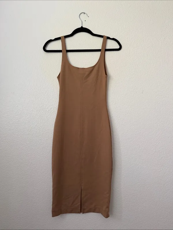 Zara Scoop Neck Tank Midi Dress - Image 2