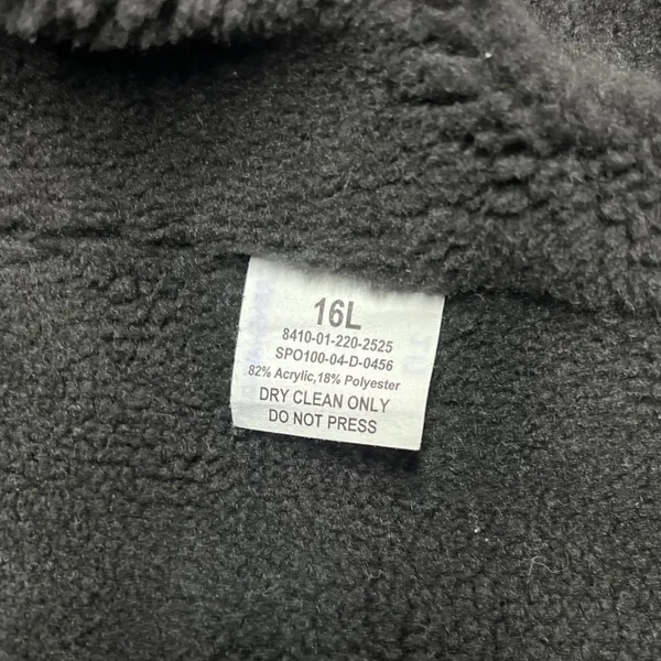 US Navy DCSP Quarterdeck Trench Coat‎ Womens 16L Black Removable Liner EUC - Image 9