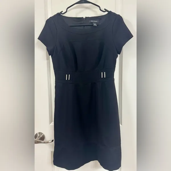 White House Black Market Classic Black Dress - Image 2