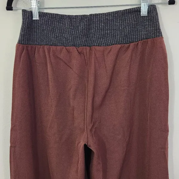 WeWoreWhat Brown Low Rise V Pant NWT Size Small Revolve pants - Image 6