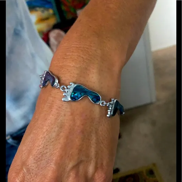 gorgeous turquoise silver bracelet - Image 7