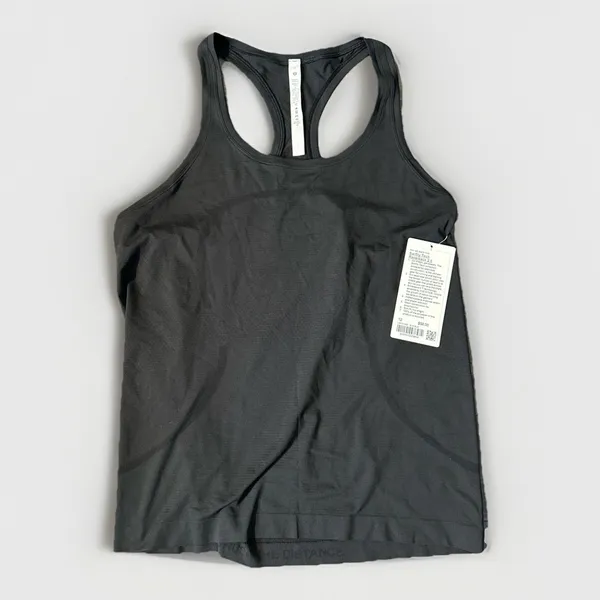 Lululemon Swiftly Tech Racerback Tank Top 2.0 Hip Length Black Activewear 12 NWT - Image 4