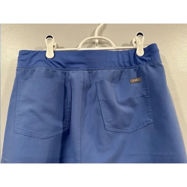 Figs Zamora Scrubs Pants Jogger Blue Medium Tall - Image 5