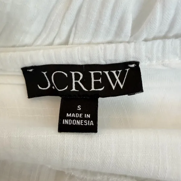 J. Crew White Strappy Tie Back Summer Beach Dress in White Size Small - Image 7