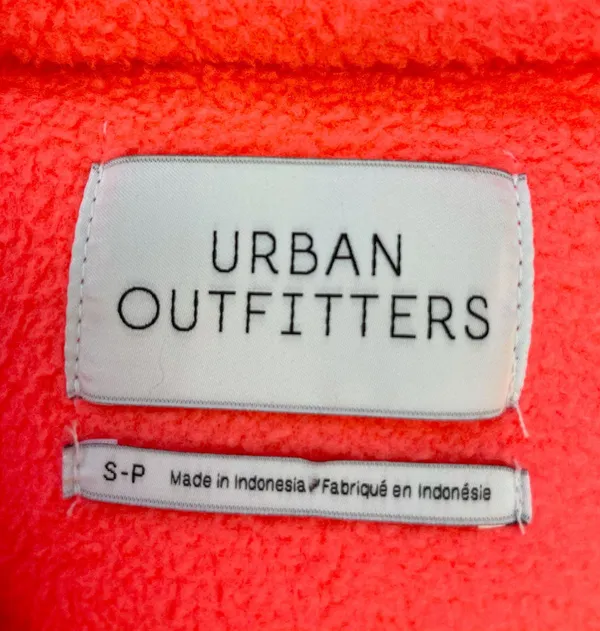 Urban Outfitters Neon Pink Fleece Pullover - Image 10