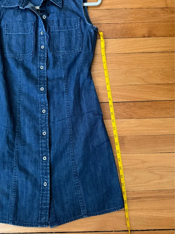 Banana Republic Mini Denim Dress - Image 10