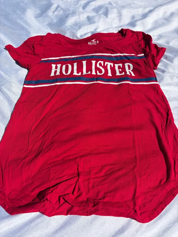 Hollister red easy tee  - Image 2