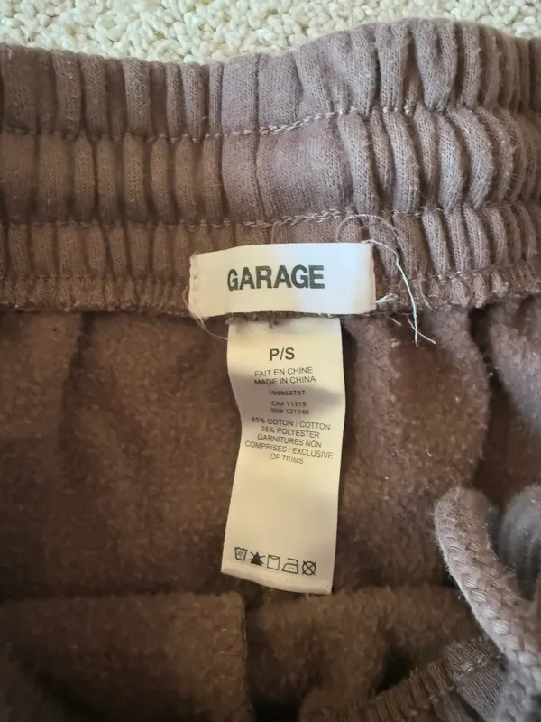Garage Brown Joggers - Image 2