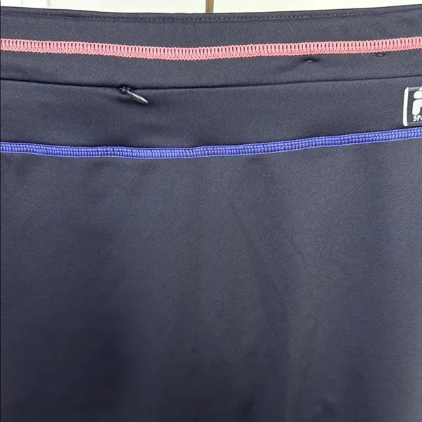 Fila Women's Black‎ Golf Skort with Pink and Blue Accents Sz XS - Image 3