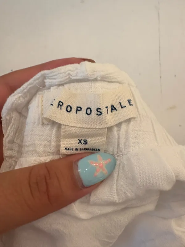 Aeropostale White Mini Skirt - Image 2