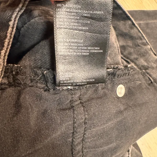 BDG Urban Outfitters Mom Jeans Size 27 Womens‎ High Waist Black Denim Jeans - Image 8