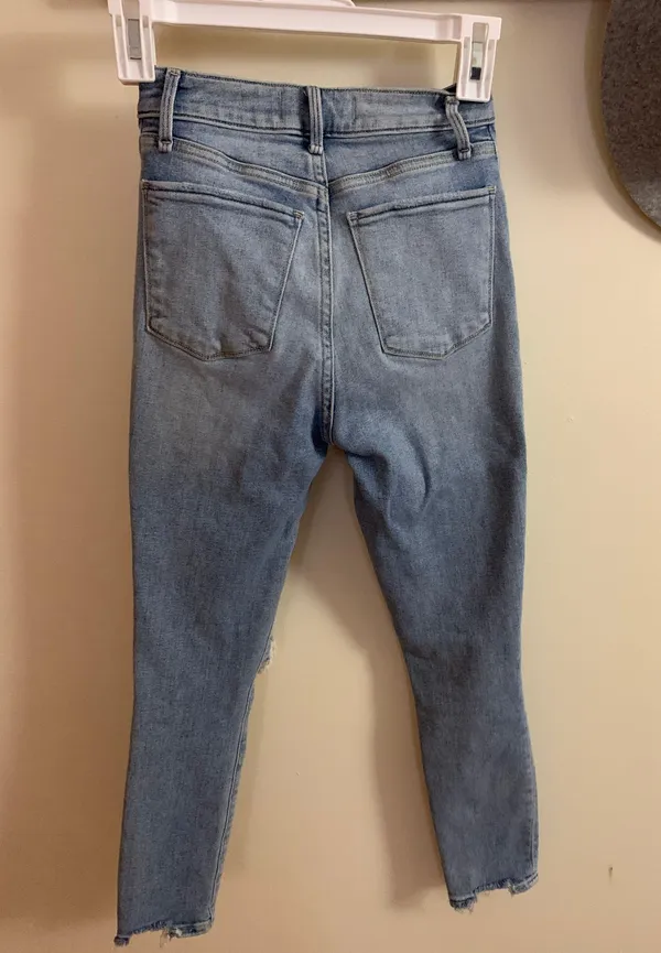Abercrombie High Rise Super Skinny Ankle-Curve Love - Image 3