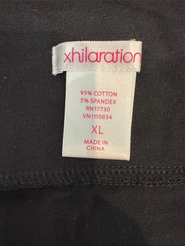 Xhilaration Black Stretch Mini Skirt - Image 2