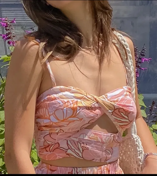 Fortunate One Floral maxi skirt & top set - Image 5