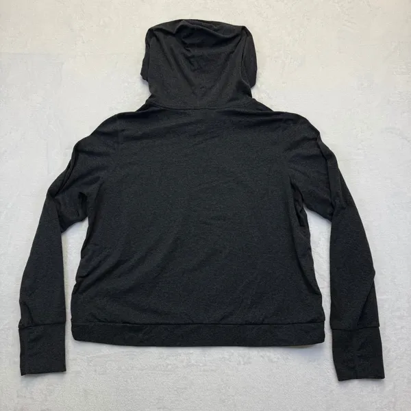 Vuori Halo Essential Hoodie VW226 Charcoal Heather Gray Womens XL Activewear - Image 7