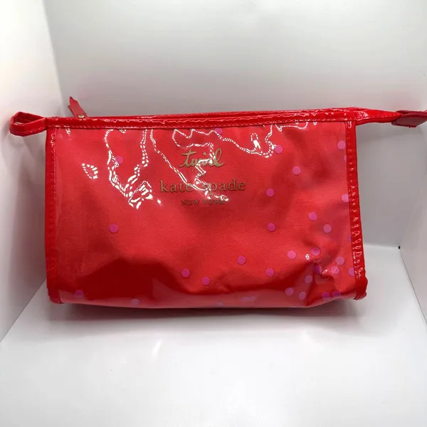 TWIRL by KATE SPADE New York Cosmetic Case / Perfume Make up Bag - Image 2