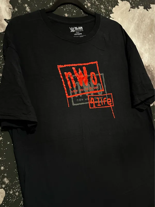 WWE Slam Crate NWO 4 Life Graphic Shirt - Image 3